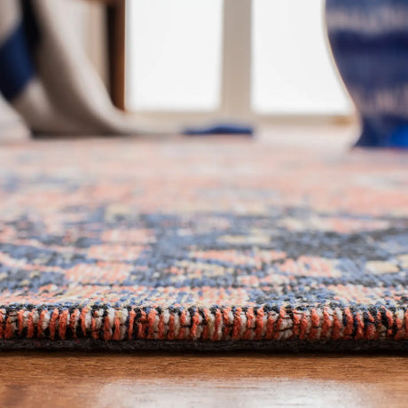 Safavieh Classic Vintage 5'-0" x 8'-0" Rug in Rust / Navy