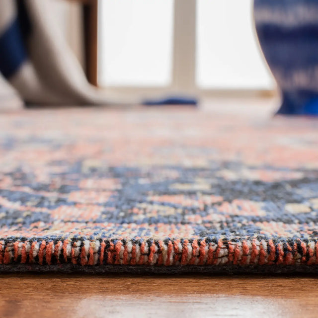 Safavieh Classic Vintage 5'-0" x 8'-0" Rug in Rust / Navy