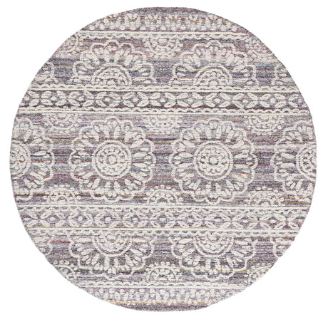 Safavieh Metro 6'-0" x 6'-0" Rug in Red / Ivory