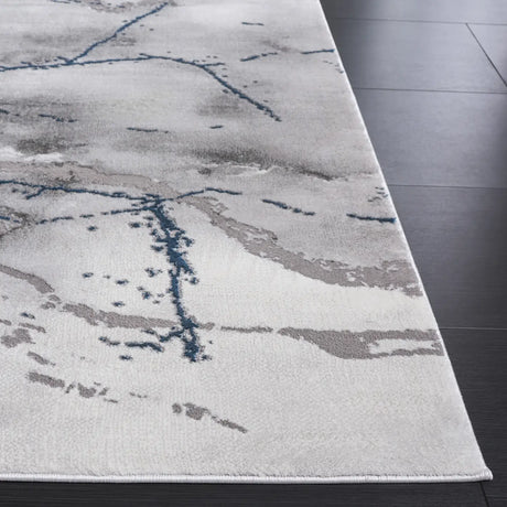 Safavieh Craft 4'-0" x 6'-0" Rug in Ivory Grey / Blue