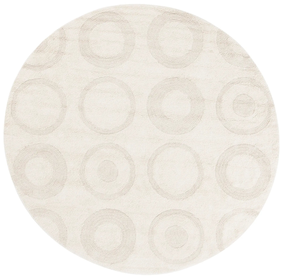 Safavieh Easy Care 6'-0" x 6'-0" Rug in Ivory