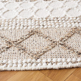 Safavieh Natura 6'-0" x 6'-0" Rug in Ivory / Brown
