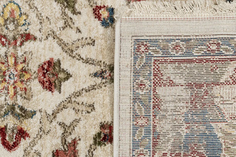 Dynamic Rugs Juno 6883 Ivory/Red Rugs - Corner