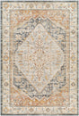 Surya Beckham Bcm-2301 Charcoal, Amber, Off-White, Medium Gray, Medium Brown, Ice Blue Rug.