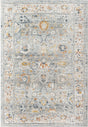 Surya Beckham Bcm-2308 Medium Gray, Off-White, Ice Blue, Charcoal, Medium Brown, Amber Rug.