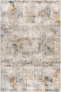 Surya Beckham Bcm-2311 Off-White, Medium Gray, Ice Blue, Charcoal, Amber, Medium Brown Rug.