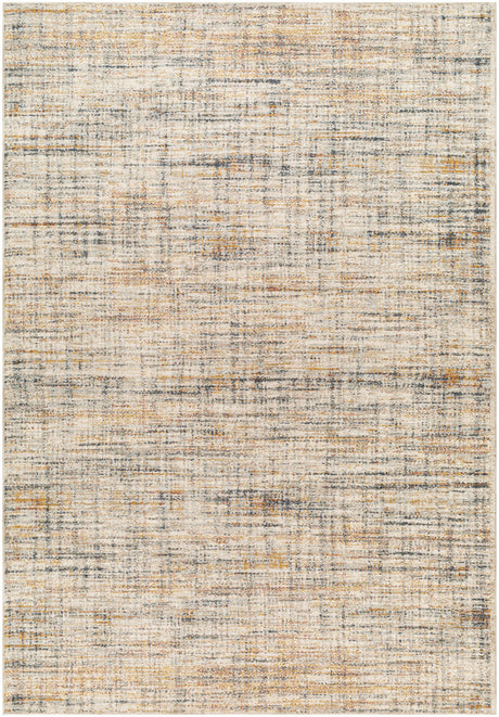 Surya Beckham Bcm-2312 Off-White, Light Slate, Ice Blue, Charcoal, Amber, Medium Brown Rug.