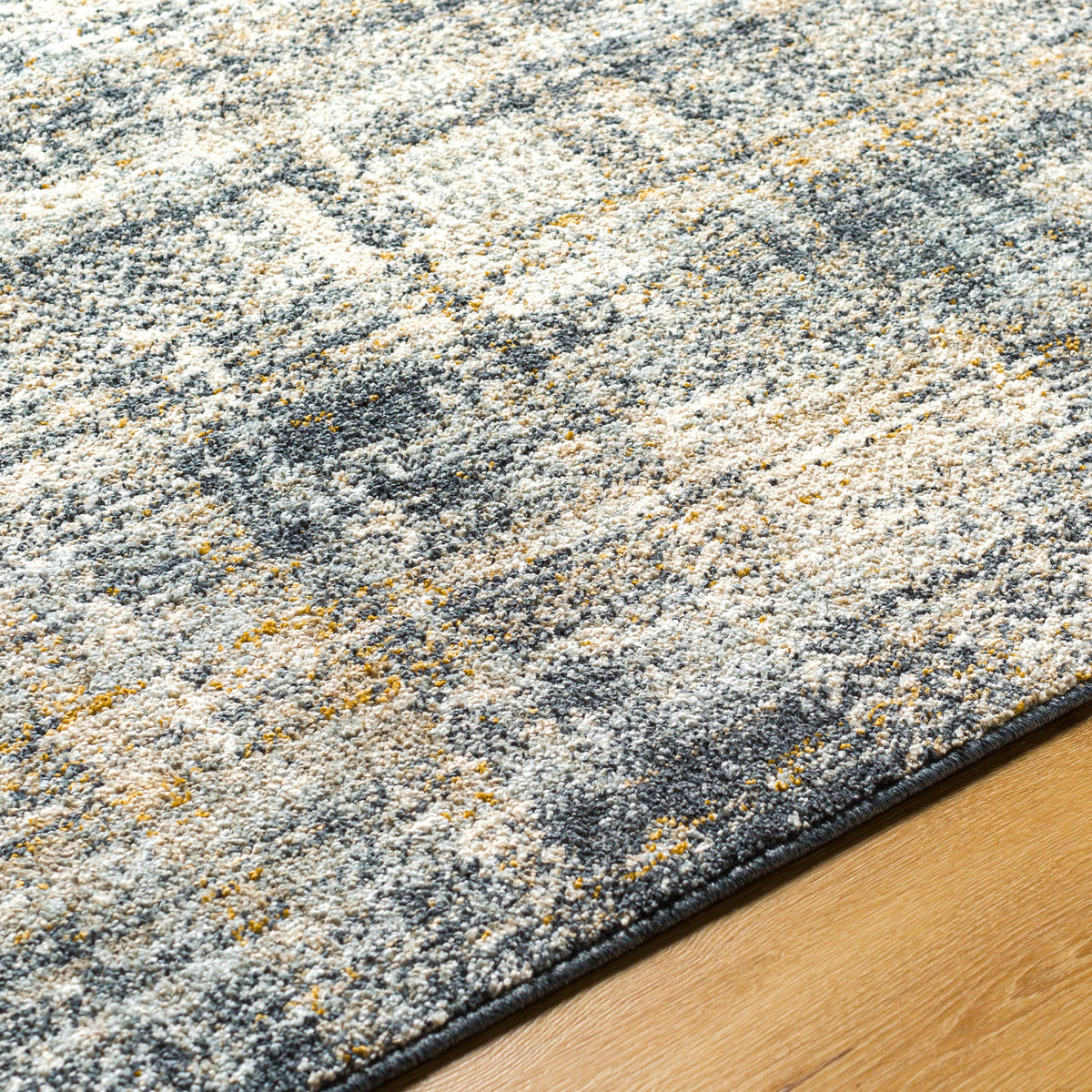 Surya Beckham Bcm-2330 Charcoal, Off-White, Ice Blue, Medium Gray, Taupe, Amber Rug.