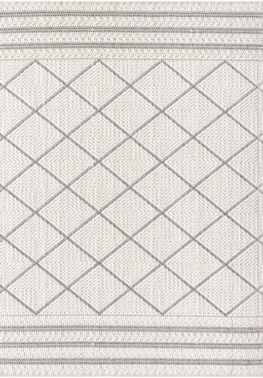 Surya Bouclair Bcr-2306 Ivory, Cream, Medium Gray Area Rug