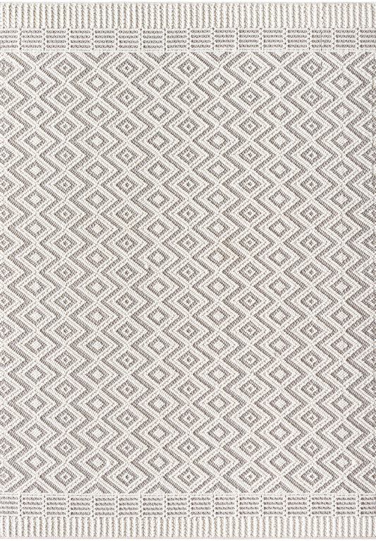 Surya Bouclair Bcr-2311 Ivory, Medium Gray, Light Gray Area Rug