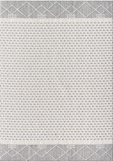 Surya Bouclair Bcr-2312 Light Gray, Medium Gray, Ivory Rug.
