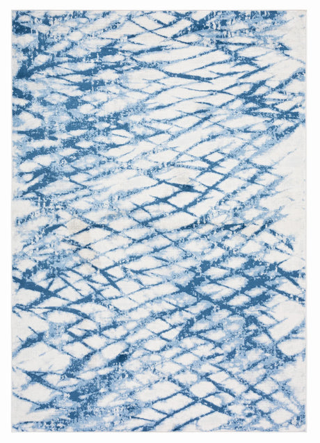 Safavieh Jasper 100 4'-0" x 6'-0" Rug in Navy / Ivory