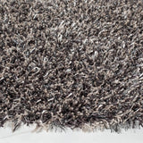 Safavieh Shag 5'-0" x 5'-0" Rug in Platinum / Ivory