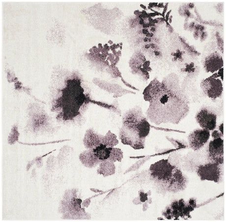 Safavieh Adirondack 6'-0" x 6'-0" Rug in Ivory / Purple