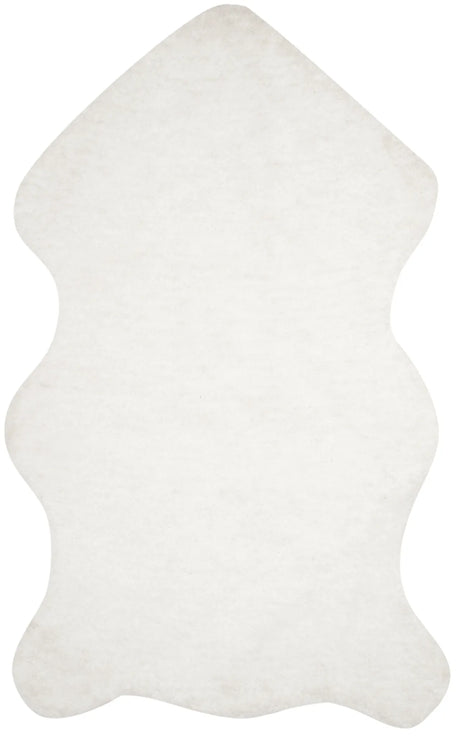 Safavieh Sheep Shag 5'-0" x 8'-0" Rug in Ivory