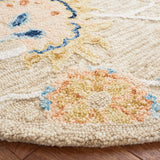 Safavieh Metro 6'-0" x 6'-0" Rug in Beige / Blue