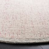 Safavieh Abstract 6'-0" x 6'-0" Rug in Pink / Ivory