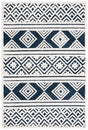 Safavieh Casablanca 4'-0" x 6'-0" Rug in Ivory / Navy
