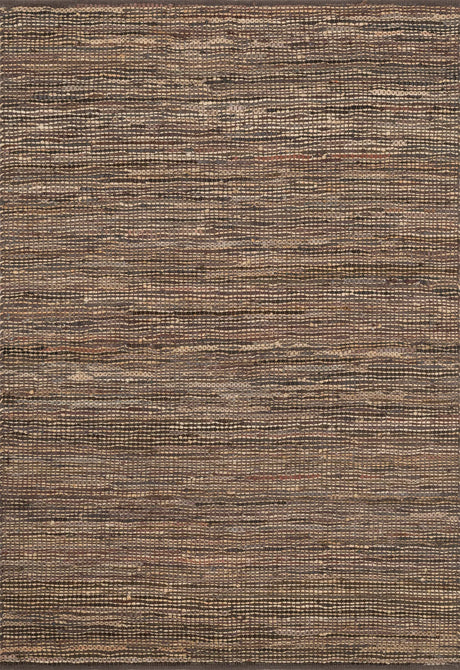 Loloi Edge ED-01 Brown Rugs - main flat