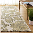 Safavieh Jardin 2'-3" x 8'-0" Rug in Ivory / Green