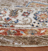 Safavieh Olympia 6'-0" x 6'-0" Rug in Green / Ivory