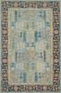 Loloi Victoria Vk-12 Lt Blue / Dk Blue Rugs - main flat