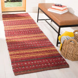 Safavieh Natural Fiber 2'-6" x 8'-0" Rug in Red / Gold