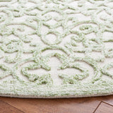 Safavieh Trace 6'-0" x 6'-0" Rug in Ivory / Green