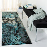 Safavieh Glacier 2'-3" x 10'-0" Rug in Blue / Multi