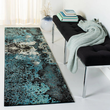 Safavieh Glacier 2'-3" x 10'-0" Rug in Blue / Multi