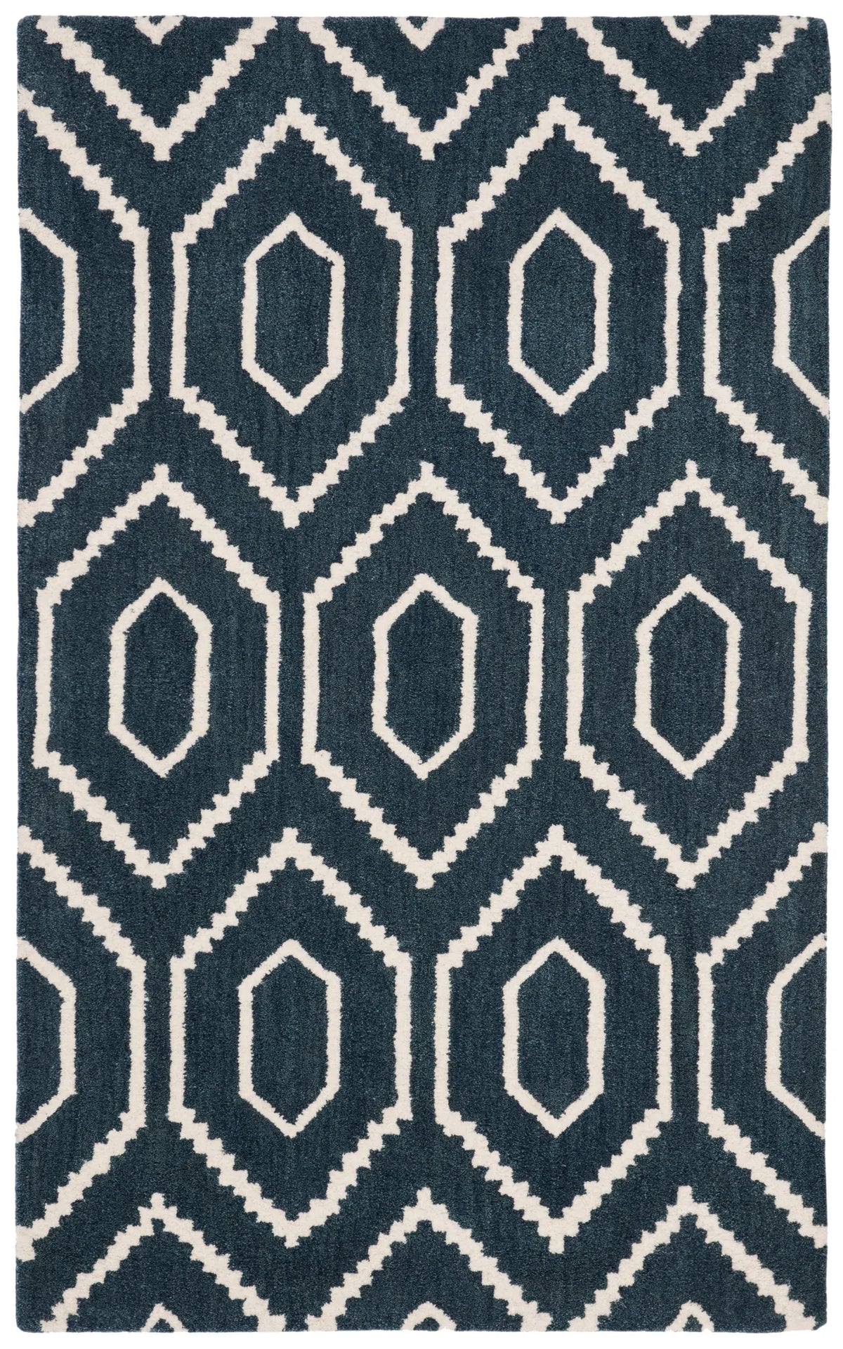Safavieh Himalaya 3'-0" x 5'-0" Rug in Navy / Ivory