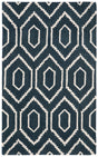 Safavieh Himalaya 3'-0" x 5'-0" Rug in Navy / Ivory