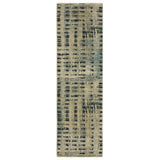 Oriental Weavers Sphinx Reed Re07B Beige/ Blue Rug - runner