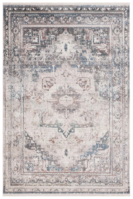Safavieh Vintage Persian 4'-0" x 6'-0" Rug in Ivory / Green