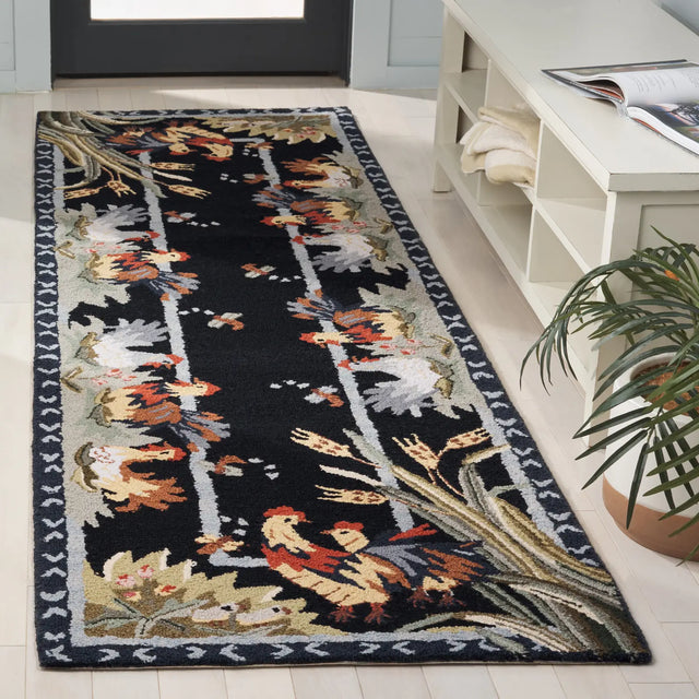Safavieh Chelsea 2'-6" x 12'-0" Rug in Black