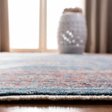 Safavieh Victoria 4'-0" x 6'-0" Rug in Navy / Red