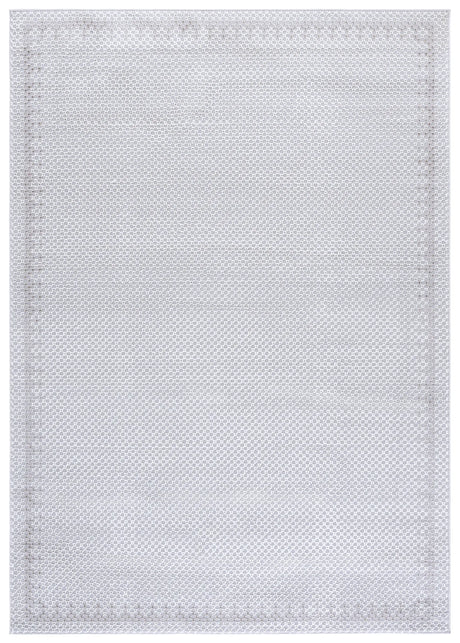Safavieh Continental 4'-0" x 6'-0" Rug in Light Grey / Dark Grey