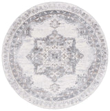 Safavieh Shivan 100 6'-7" x 6'-7" Rug in Ivory / Grey