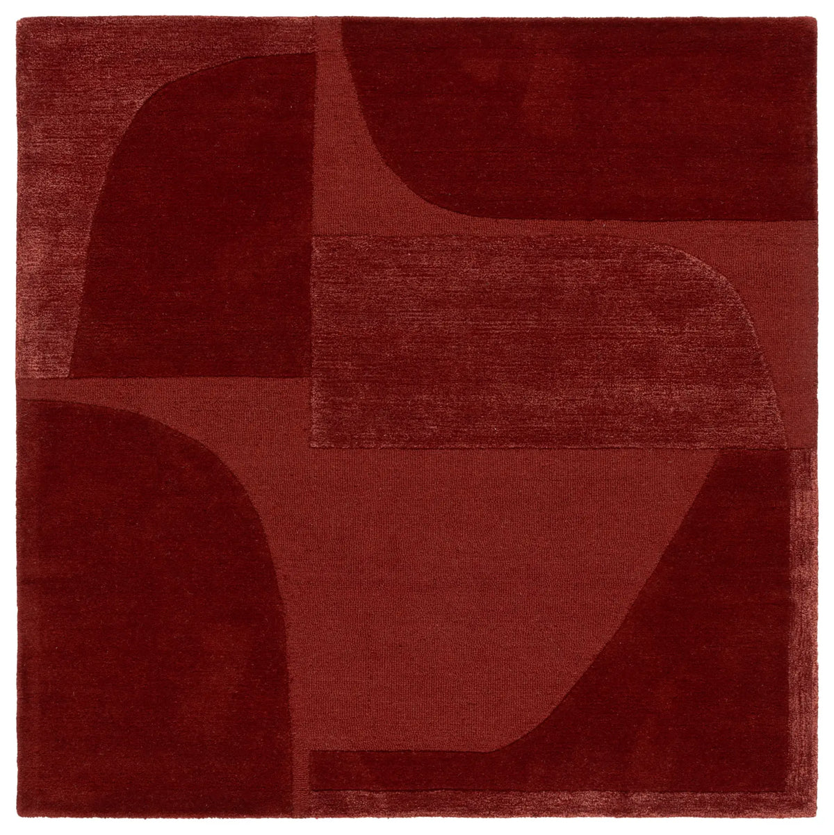 Safavieh Fifth Avenue 6'-0" x 6'-0" Rug in Rust