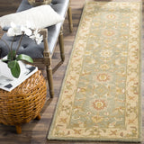 Safavieh Antiquity 2'-3" x 10'-0" Rug in Green / Gold