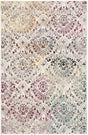 Safavieh Aria 3'-0" x 5'-0" Rug in Cream / Multi