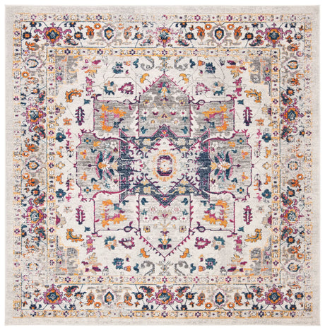 Safavieh Evoke 6'-7" x 6'-7" Rug in Ivory / Grey