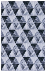 Safavieh Faux Hide 4'-0" x 6'-0" Rug in Light Grey / Dark Grey