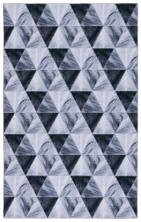 Safavieh Faux Hide 4'-0" x 6'-0" Rug in Light Grey / Dark Grey