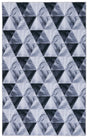 Safavieh Faux Hide 4'-0" x 6'-0" Rug in Light Grey / Dark Grey