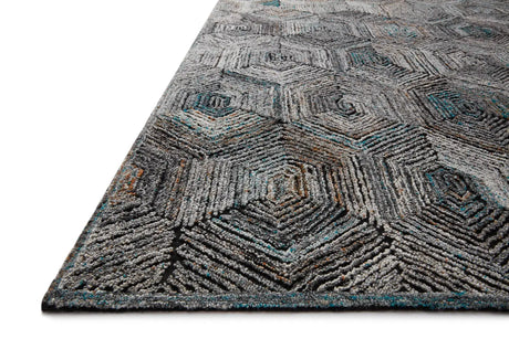 Loloi Prescott Pre-02 Metal Rugs - rug corner