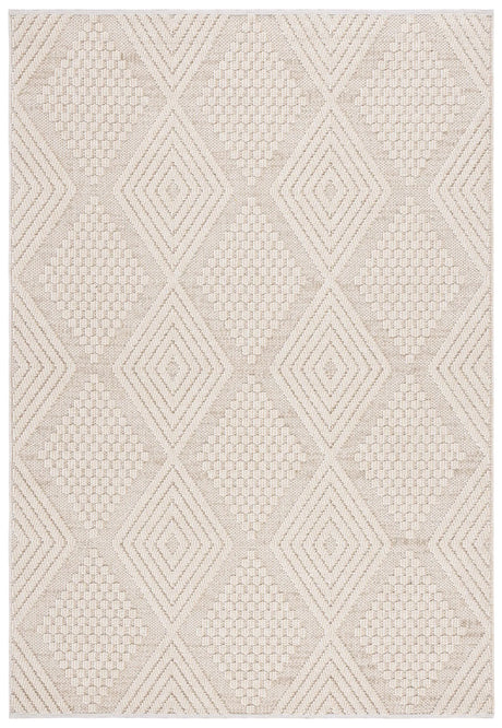 Safavieh Global 4'-0" x 6'-0" Rug in Beige / Ivory