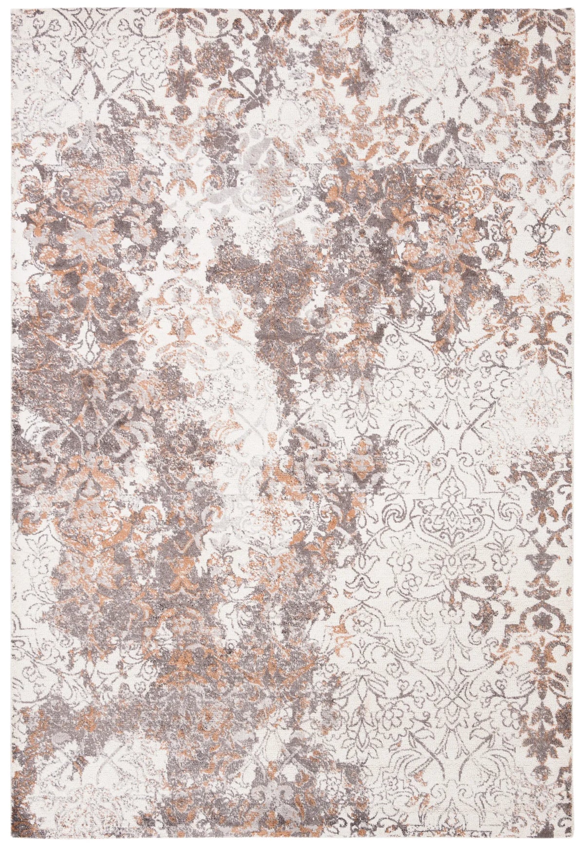Safavieh Expression 4'-0" x 6'-0" Rug in Ivory / Grey