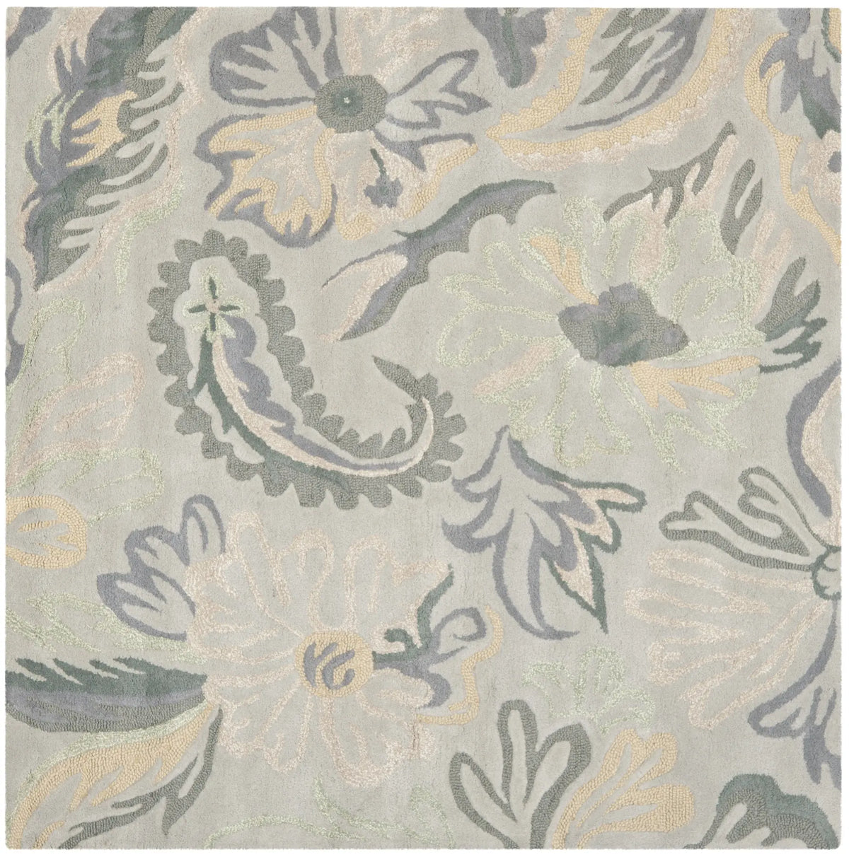 Safavieh Jardin 6'-0" x 6'-0" Rug in Grey / Dark Grey