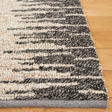 Safavieh Natural Fiber 4'-0" x 6'-0" Rug in Light Grey / Black